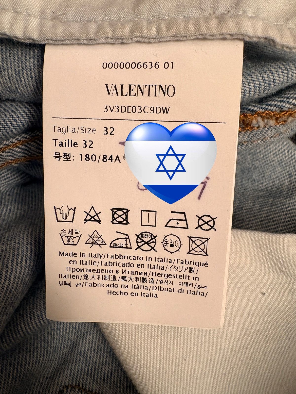 Valentino EXCLUSIVE Valentino Spike Denim Jeans Size US 32 / EU 48 - 6 Thumbnail