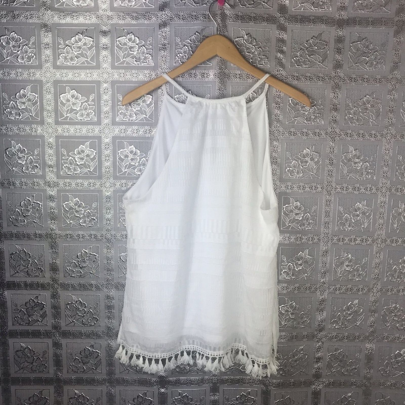 Other 7th Avenue New York & Co Fringe Tribal Tank Top Size L / US 10 / IT 46 - 5 Thumbnail