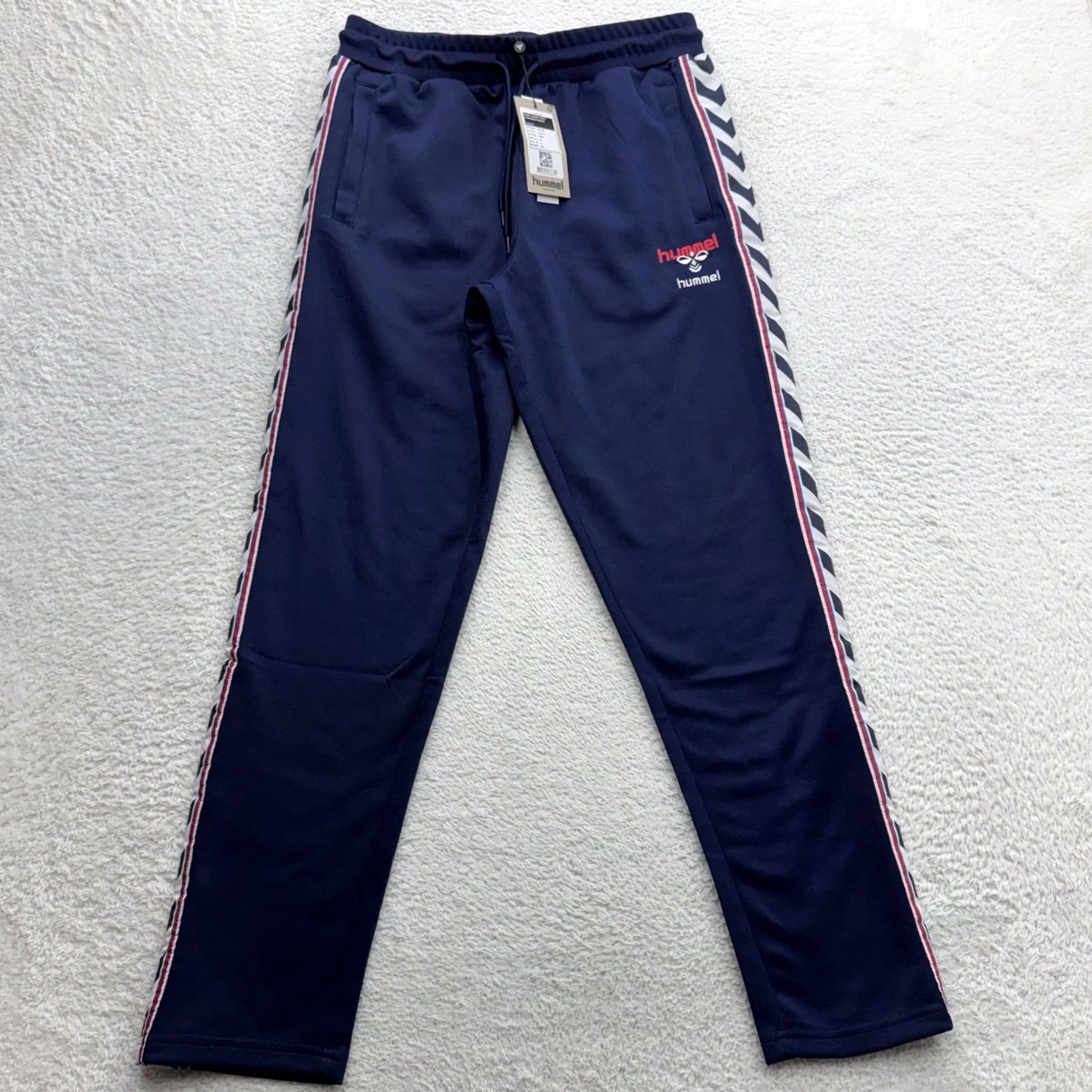 Hummel Hummel hmlIC Lerby Poly Tapered Pants Navy Blue Mens S Track Joggers 214310 Size US 29 - 2 Thumbnail