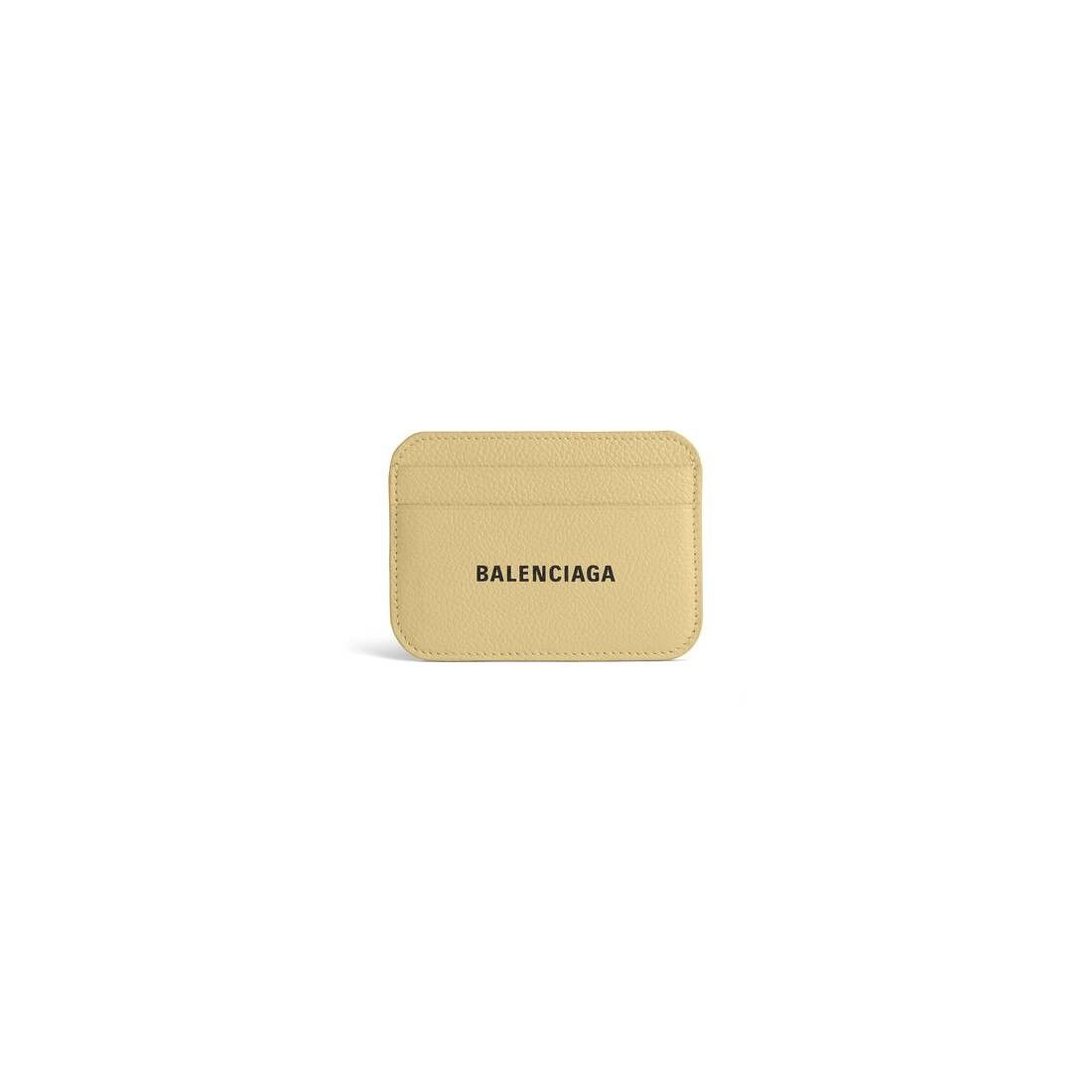 Balenciaga o1tr1nto0525 Size: OS / Cash Card Holder in Light Yellow Size ONE SIZE - 1 Thumbnail