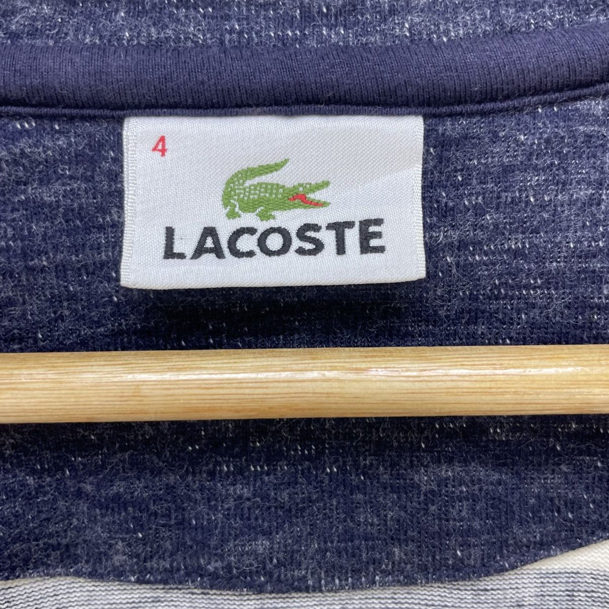 Lacoste 💥Vintage Lacoste Stripe Eye Button Cardigan Jacket Size US M / EU 48-50 / 2 - 3 Thumbnail