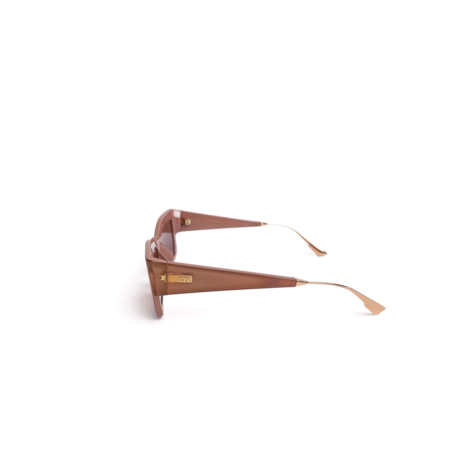 Dior Beige Reflective Sunglasses Size ONE SIZE - 6 Thumbnail