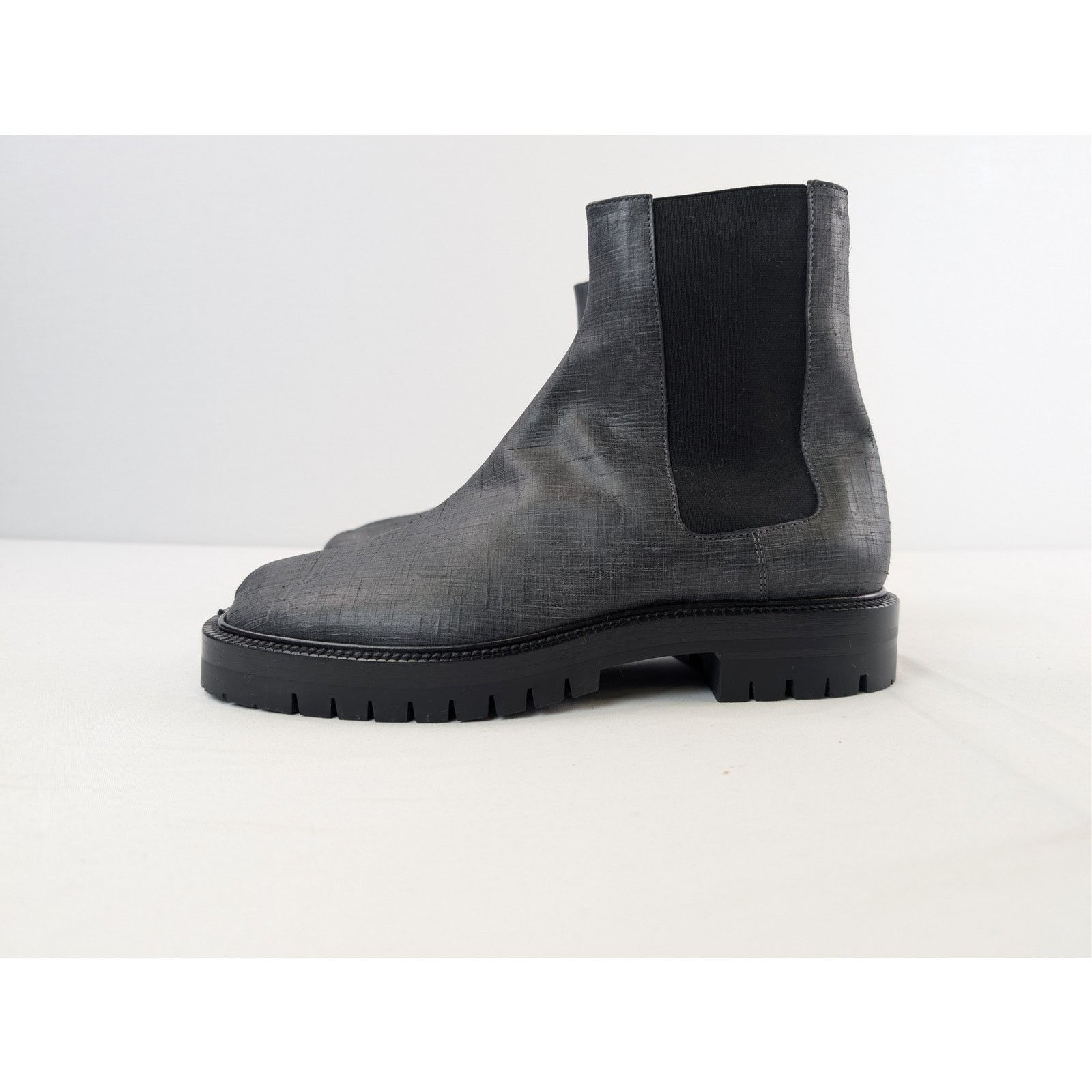 Maison Margiela o1rshd1 Tabi County Chelsea Boots in Black Size US 9 / EU 42 - 12 Thumbnail