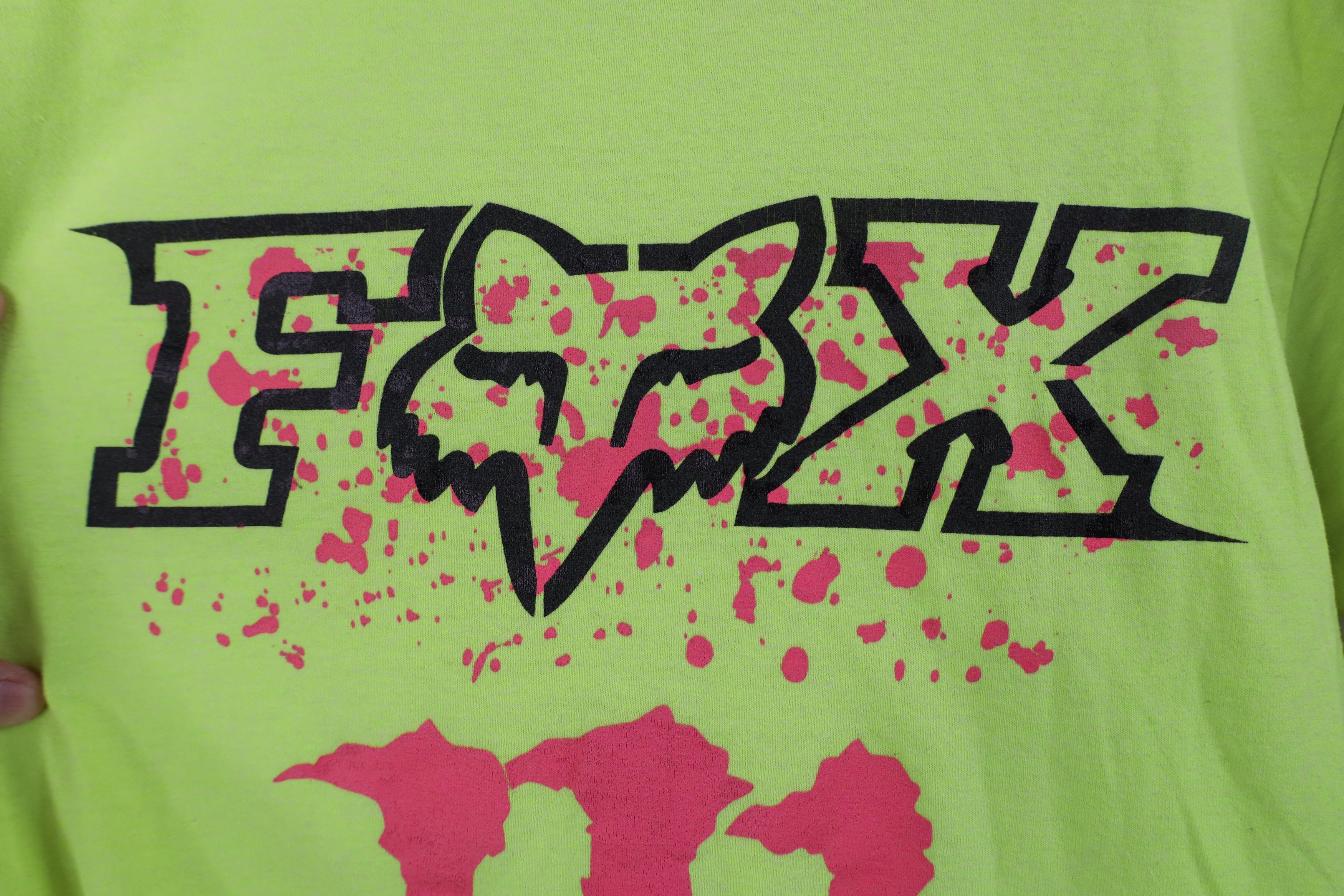 Fox Racing Vintage Fox Racing x Monster Energy Drink T-Shirt Volt Size S / US 4 / IT 40 - 8 Thumbnail