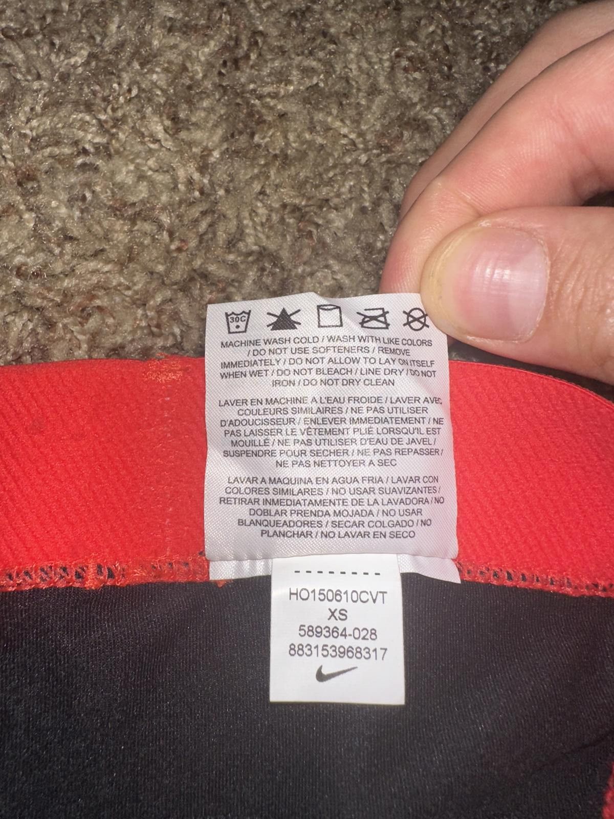 Nike Nike Women's Dri-Fit Pro 3 Big Dot Training Shorts Size 26" / US 2 / IT 38 - 5 Thumbnail