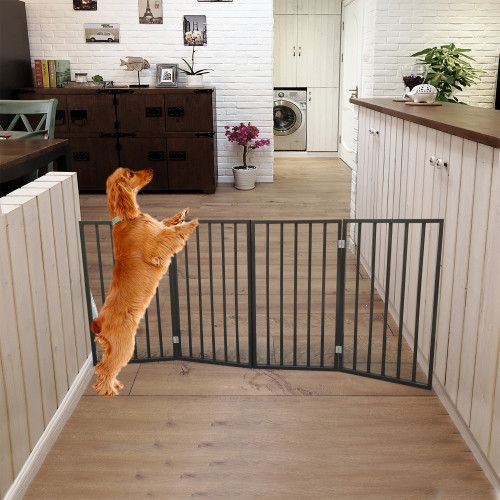 Pet Gate - Dog Gate for Doorways Stairs or House – Freestan