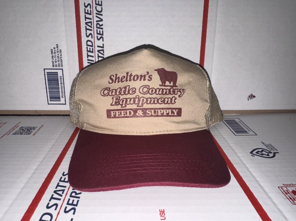 Other Vtg shelton’s cattle country farm equipment feed supply hat Size ONE SIZE - 1 Thumbnail