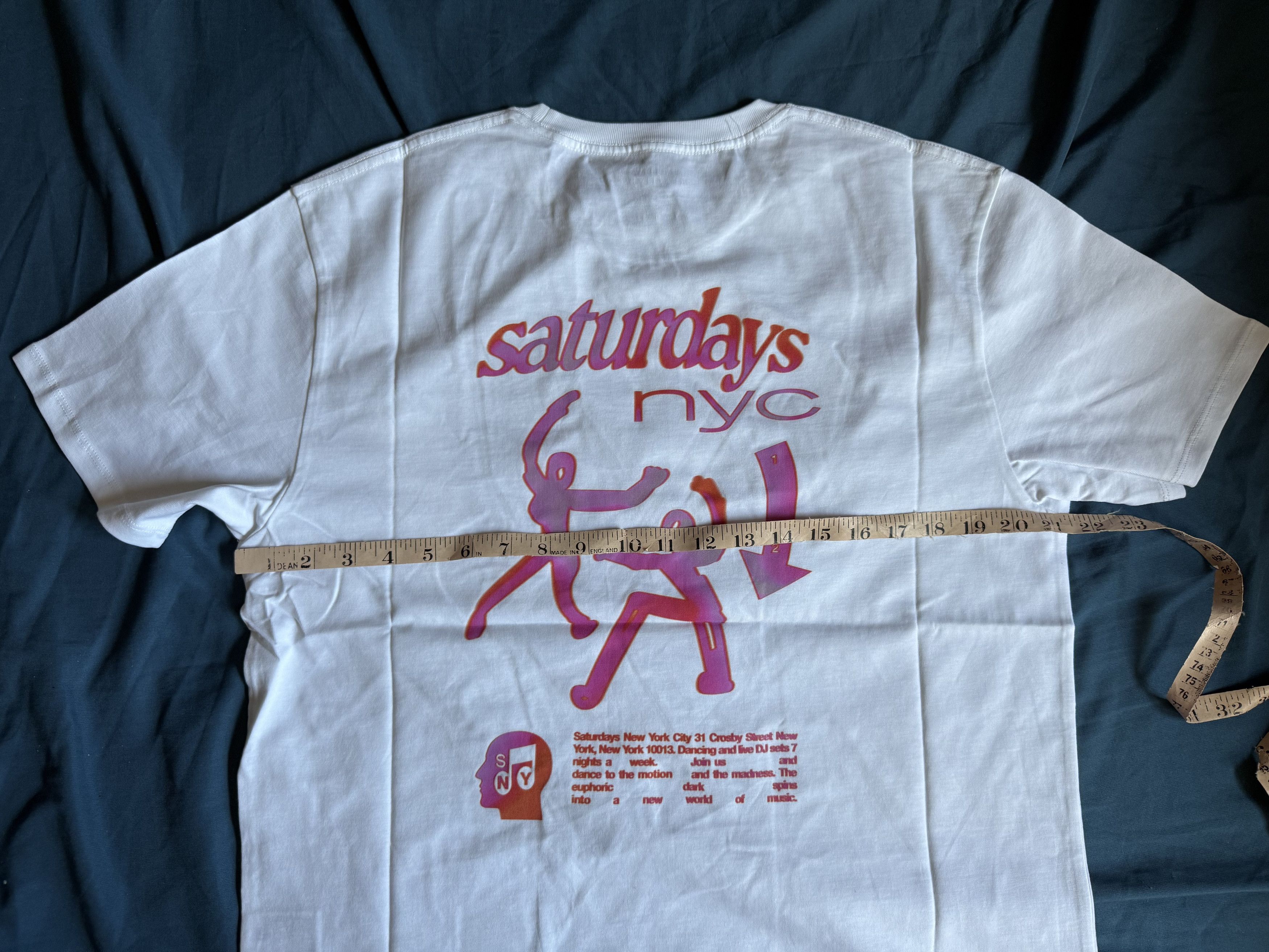 Saturdays NYC Saturdays NYC MOVEMENT Standard Short Sleeve Tee Medium $58 Size US M / EU 48-50 / 2 - 4 Thumbnail