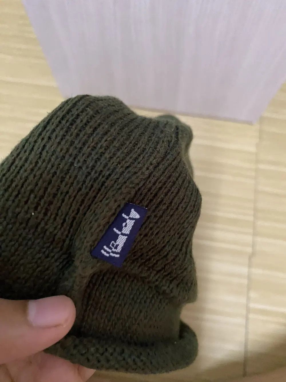 Japanese Brand Military Colour Japanese Brand Beanie Hat Size ONE SIZE - 5 Thumbnail