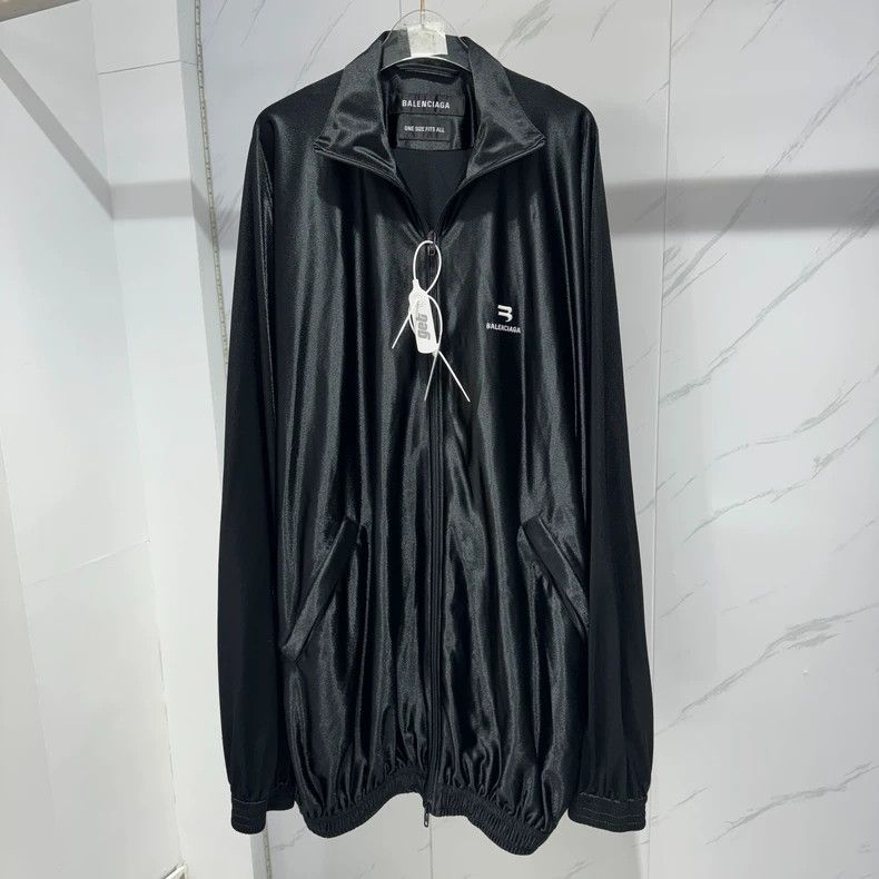 Balenciaga Balenciaga Runway Reflective Track Jacket - dmc Size US XXS / EU 40 - 1 Thumbnail