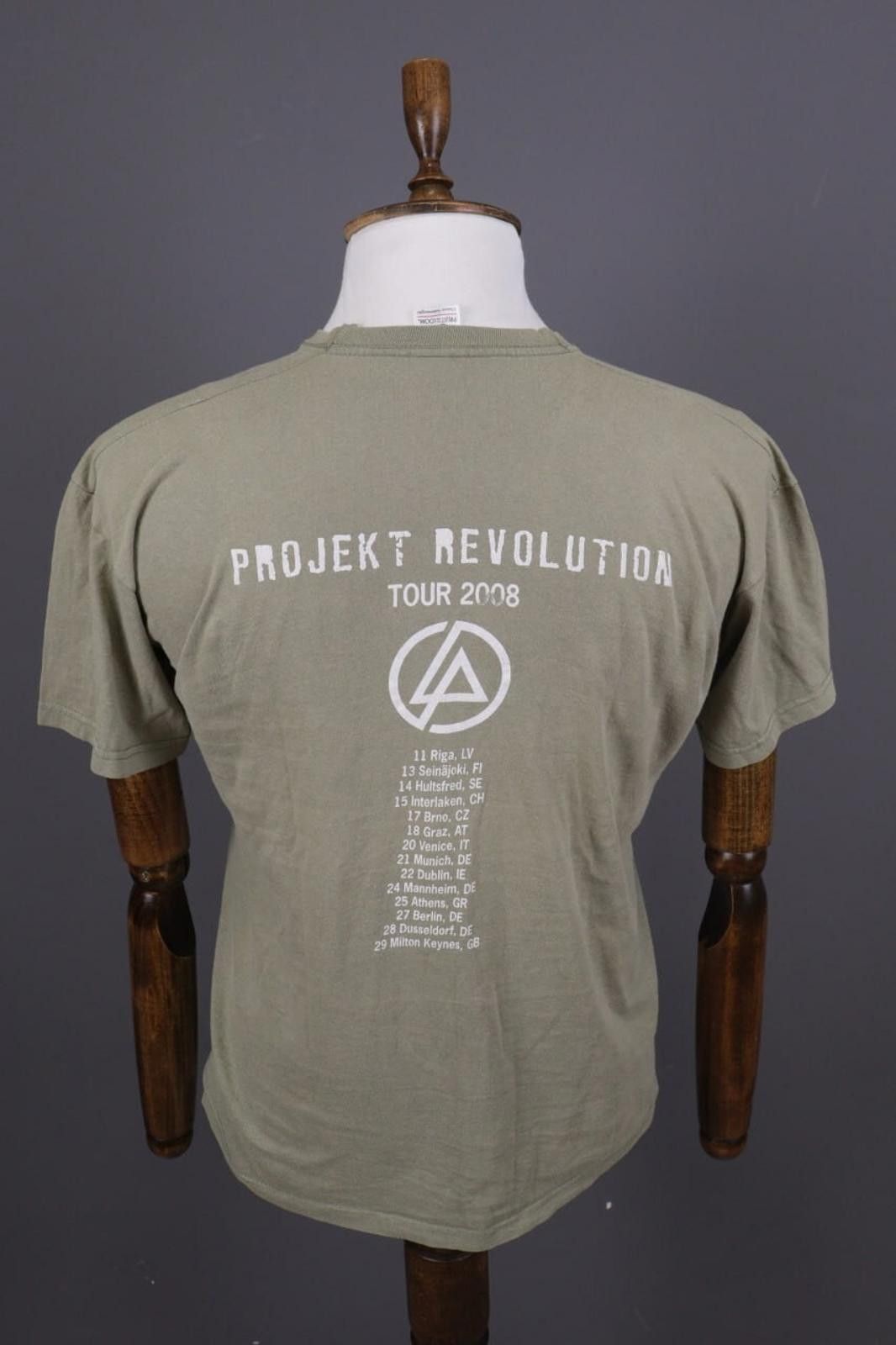 Designer LINKIN PARK Project Revolution 2008 Summer T-Shirt Size M Size US M / EU 48-50 / 2 - 10 Thumbnail