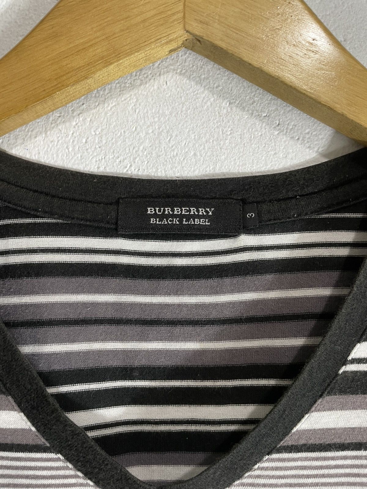 Burberry Burberry Black Label striped Tshirt Size US M / EU 48-50 / 2 - 4 Thumbnail