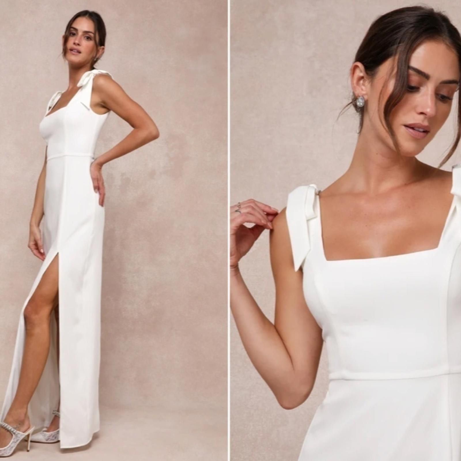 Lulus LULU's Bridal Wedding Shower Rehearsal Reception Chic Maxi Size XS / US 0-2 / IT 36-38 - 2 Thumbnail
