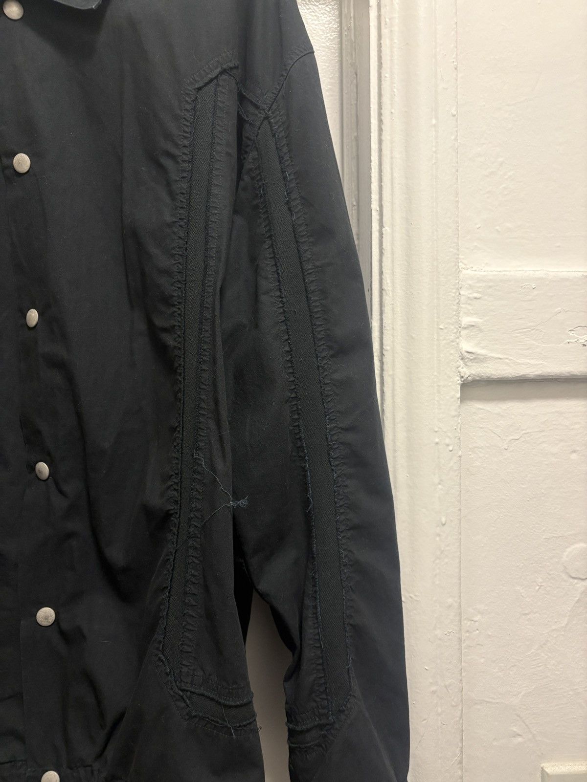 John Elliott Distressed Collar Shirt Size US XXL / EU 58 / 5 - 2 Thumbnail