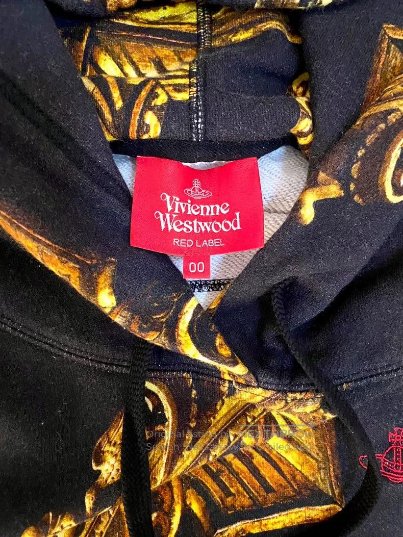 Vivienne Westwood Vivienne Westwood size 00 Black Gold Frame Sweatshirt Long Size M / US 6-8 / IT 42-44 - 4 Thumbnail