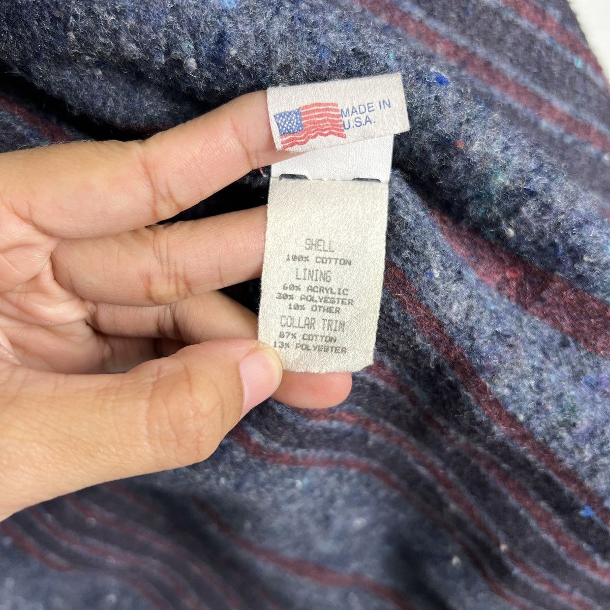 Vintage 🔥 VINTAGE CARTERS WORKERS BLANKET JACKET MADE IN USA Size US M / EU 48-50 / 2 - 18 Thumbnail