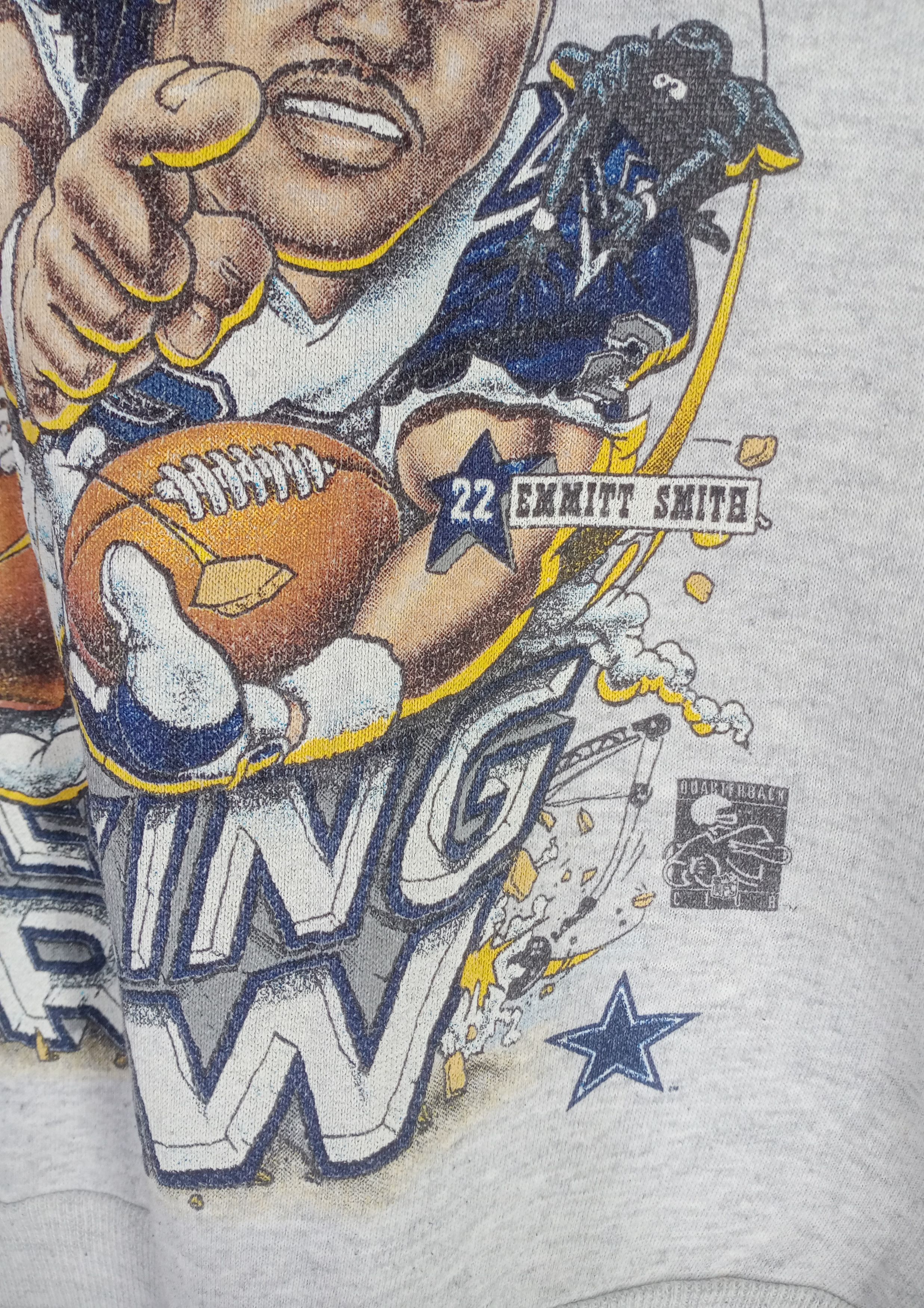 NFL Rare Vintage 90s Dallas Cowboys Sweatshirt Size US L / EU 52-54 / 3 - 5 Thumbnail