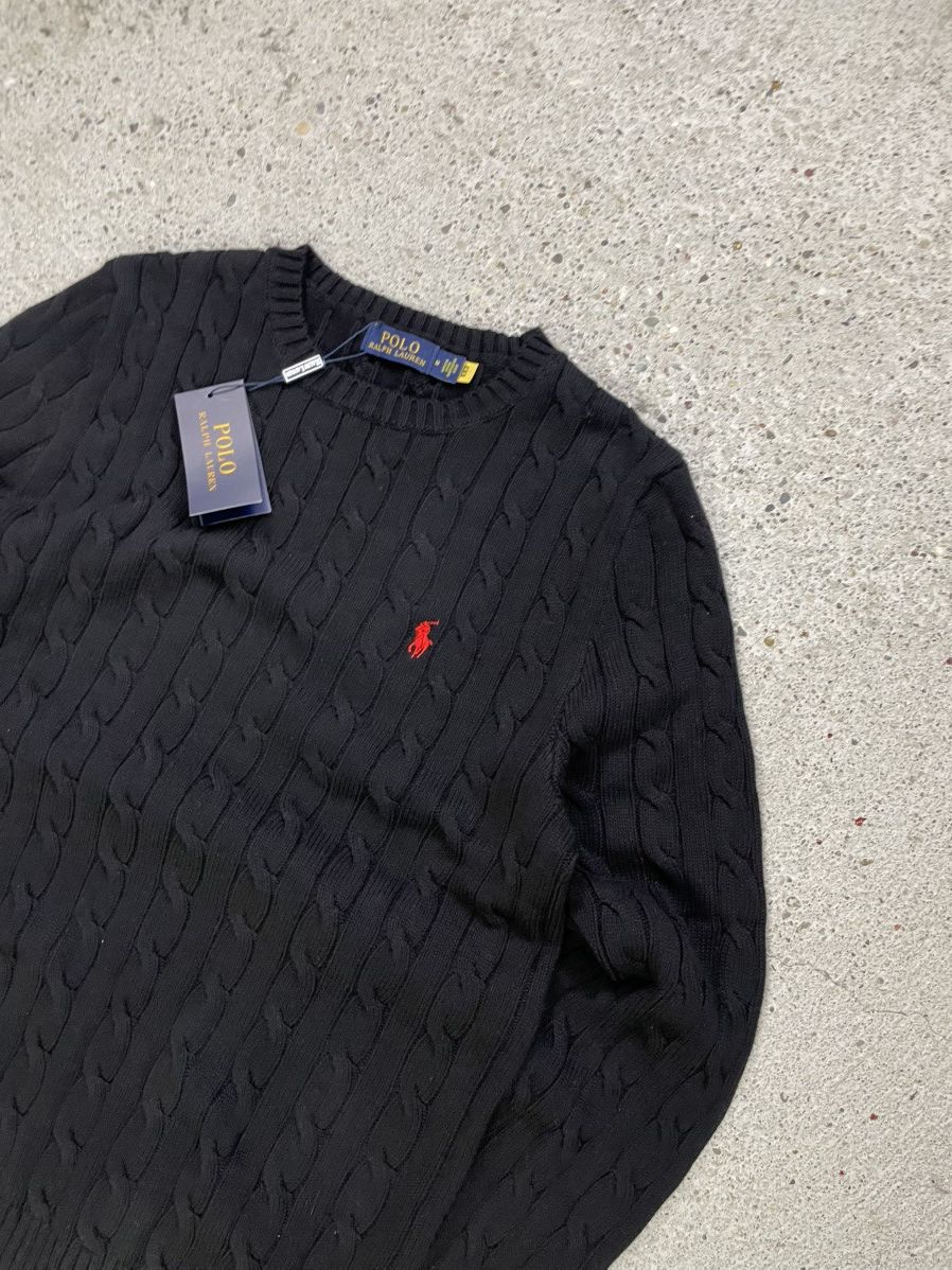 Polo Ralph Lauren Black sweater Polo Ralph Lauren Size US M / EU 48-50 / 2 - 4 Thumbnail