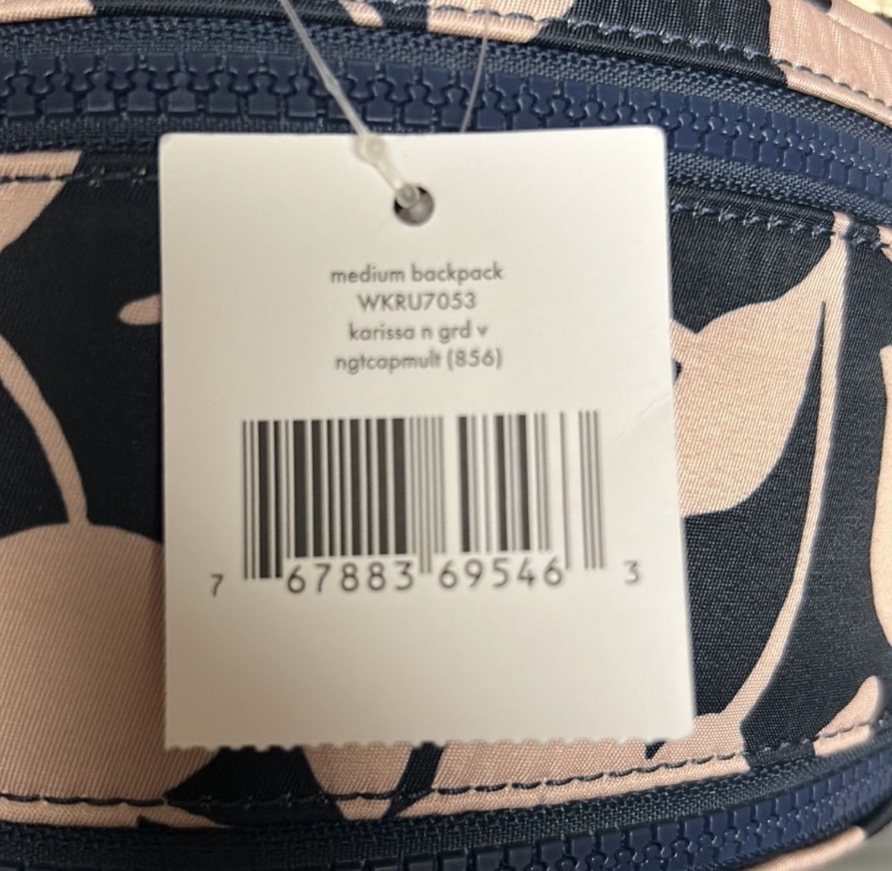 Kate Spade Kate Spade KARISSA NYLON GARDEN VINE MEDIUM Floral BACKPACK Size ONE SIZE - 10 Thumbnail