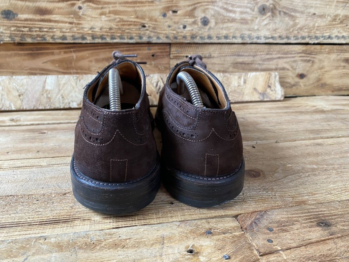 Alden Alden oxford brown suede cap-toe leather shoes sz 8E Size US 8 / EU 41 - 7 Thumbnail