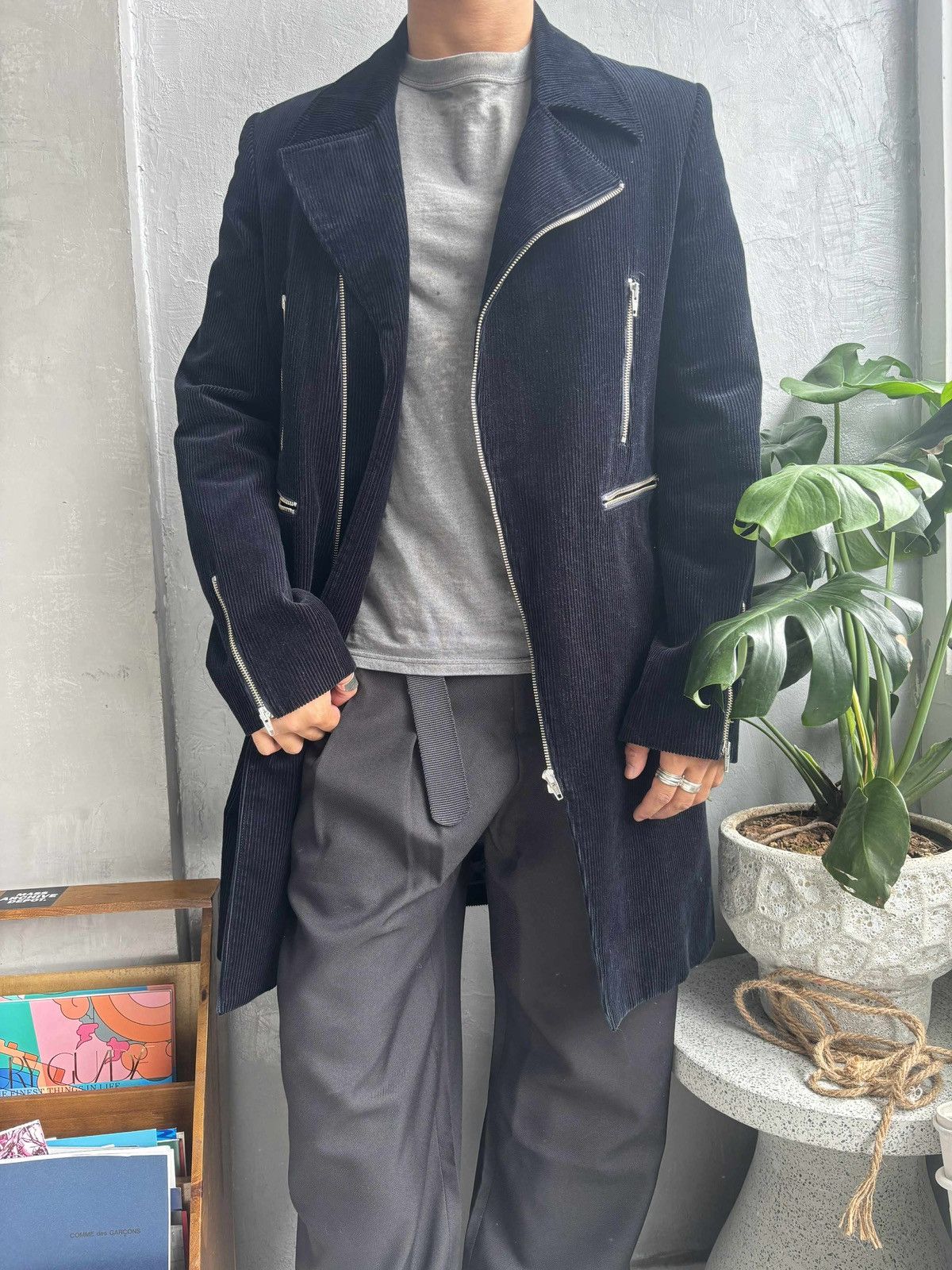 Raf Simons A/W2003 “Closer” Sample Riders Coat in Corduroy Size US M / EU 48-50 / 2 - 3 Thumbnail