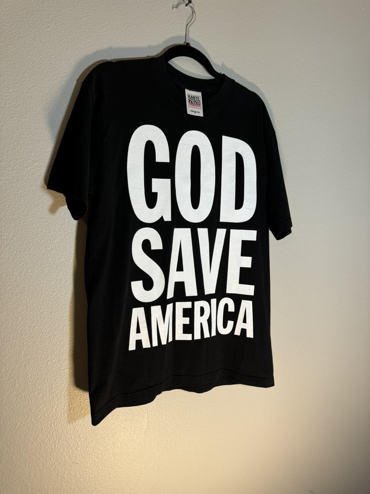 Kanye West × Vintage × Yeezy 🙏GOD SAVE AMERICA 🙏 Kanye West 2020 Vision Size US M / EU 48-50 / 2 - 2 Thumbnail