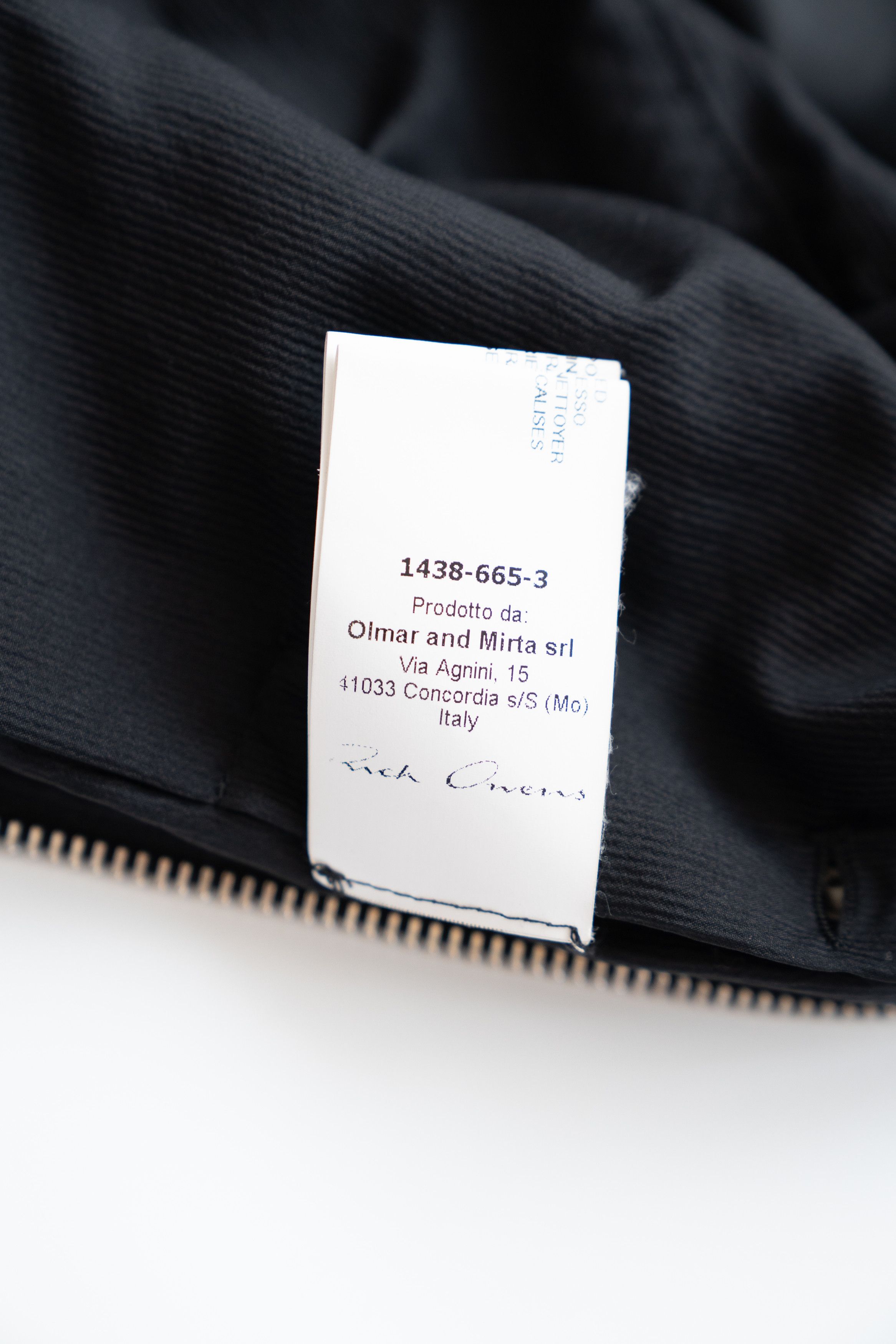 Rick Owens Rick Owens WOMEN SS14 VICIOUS BOMBER LB Size XS / US 0-2 / IT 36-38 - 12 Thumbnail