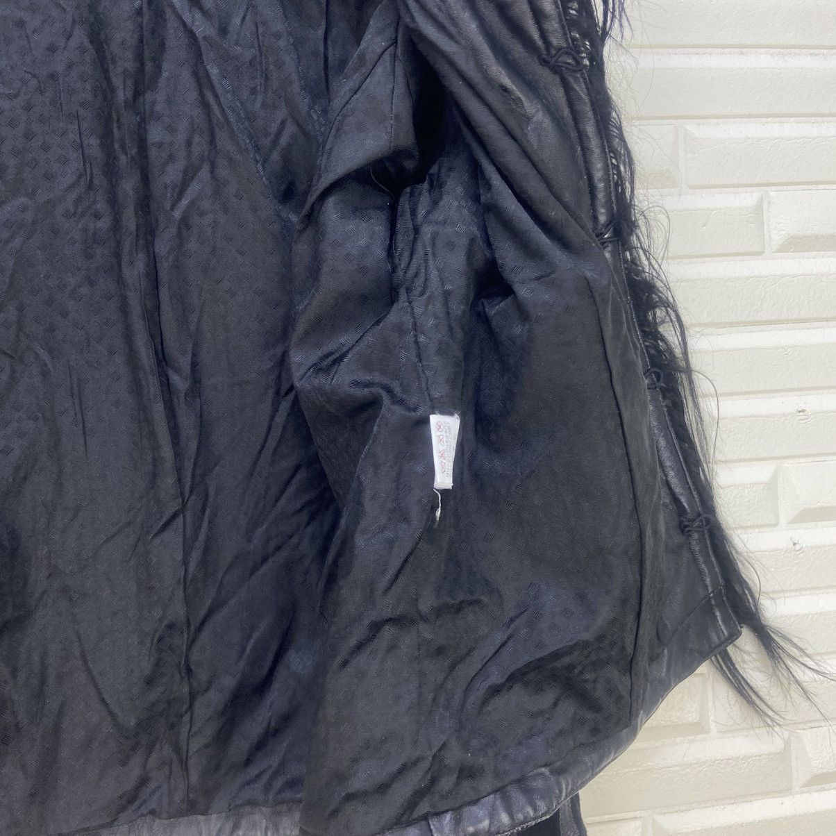 Japanese Brand Japanese Brand Blue Fox Fur Lamb Leather Wool Coat Size M / US 6-8 / IT 42-44 - 21 Thumbnail