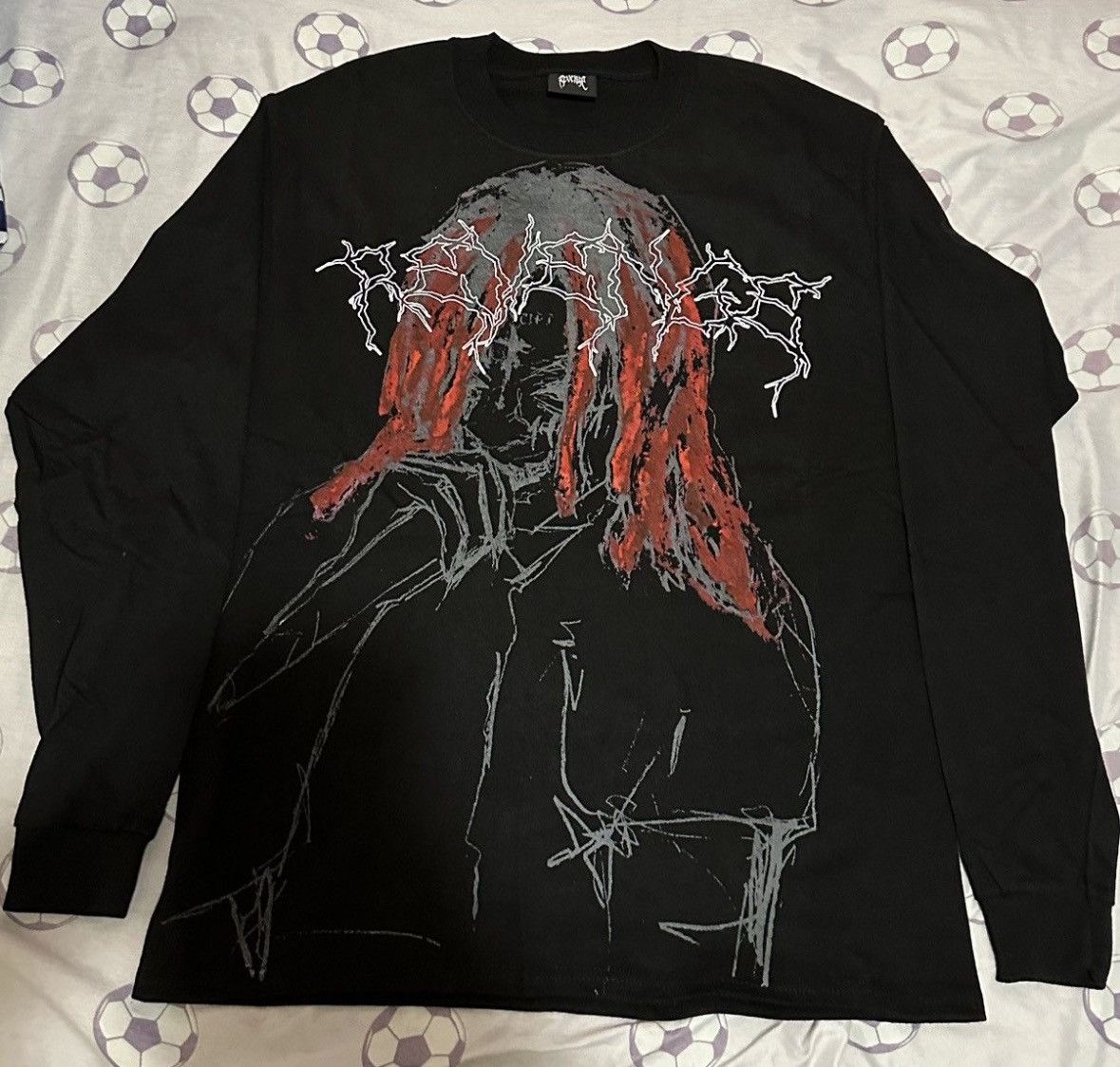 Revenge × Trippie Redd Revenge x Trippie Redd Lightning Tee Size US M / EU 48-50 / 2 - 2 Thumbnail