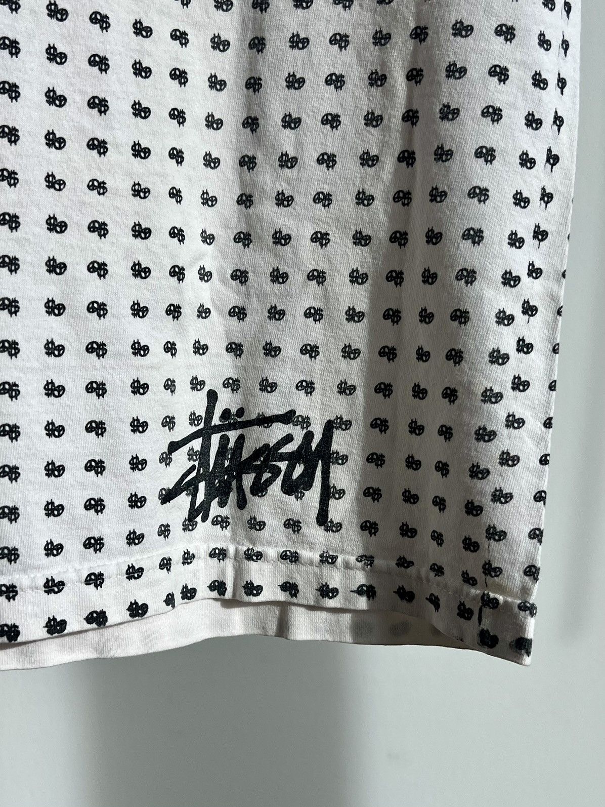 Stussy Vintage 2000s Stussy Peace & Prosperity T Shirt Size US M / EU 48-50 / 2 - 3 Thumbnail