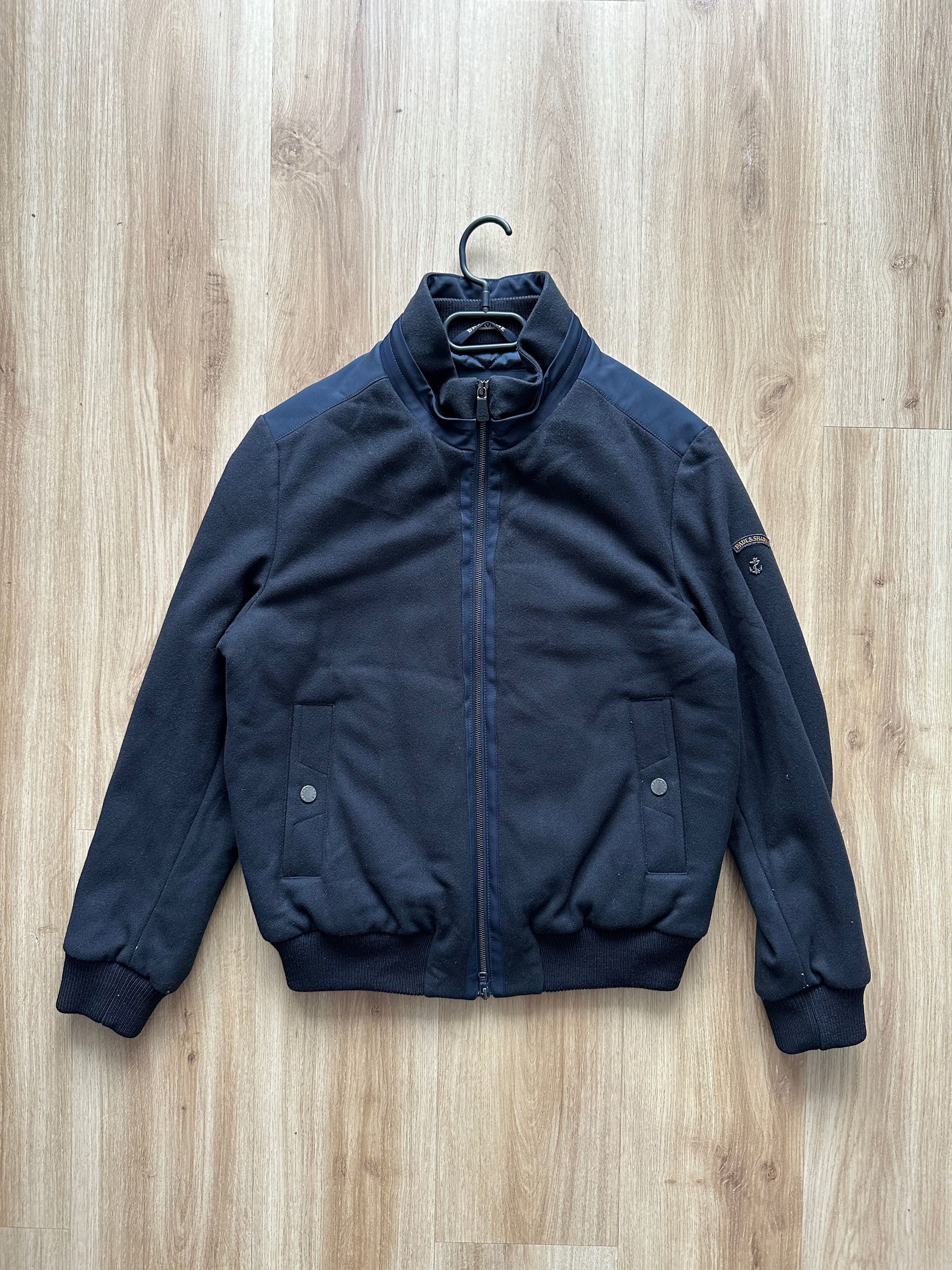 Paul & Shark Paul & Shark Bretagne E.M.W. protection Wool bomber jacket Size US M / EU 48-50 / 2 - 2 Thumbnail