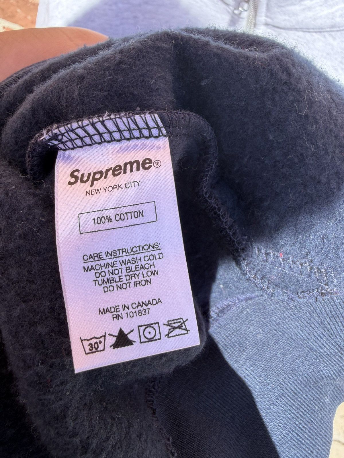 Supreme Supreme 2-Tone Half Zip Size US L / EU 52-54 / 3 - 5 Thumbnail