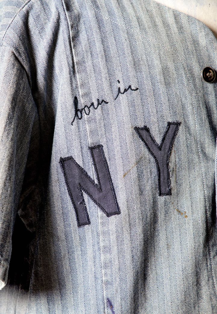 Greg Lauren $1250 Greg Lauren Engineer Baseball Shirt Size US XXL / EU 58 / 5 - 5 Thumbnail