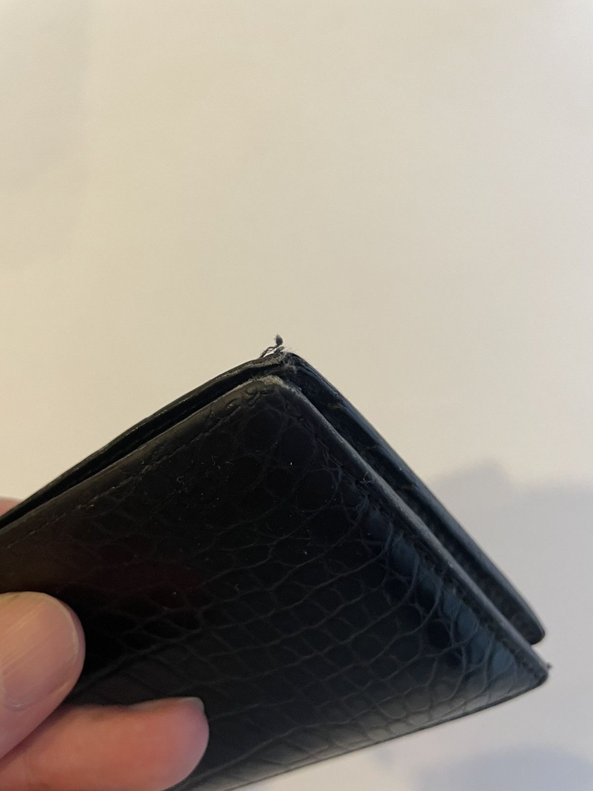 Tom Ford Tom Ford Black Genuine Alligator Wallet Size ONE SIZE - 11 Thumbnail