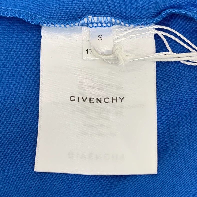 Givenchy Givenchy Blue Logo Letter Pattern T-Shirt Size US S / EU 44-46 / 1 - 7 Thumbnail