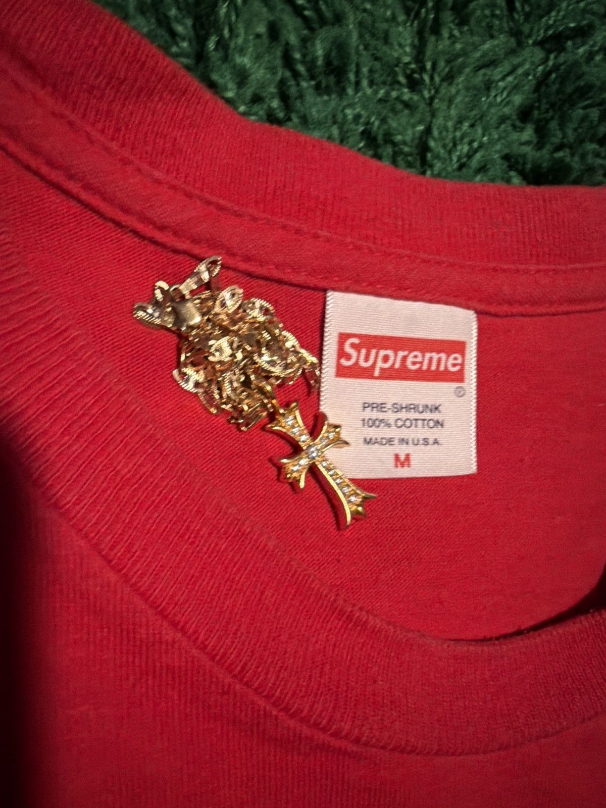 Supreme Supreme Scarface Split Tee Fall/Winter 2017 Size US M / EU 48-50 / 2 - 2 Thumbnail