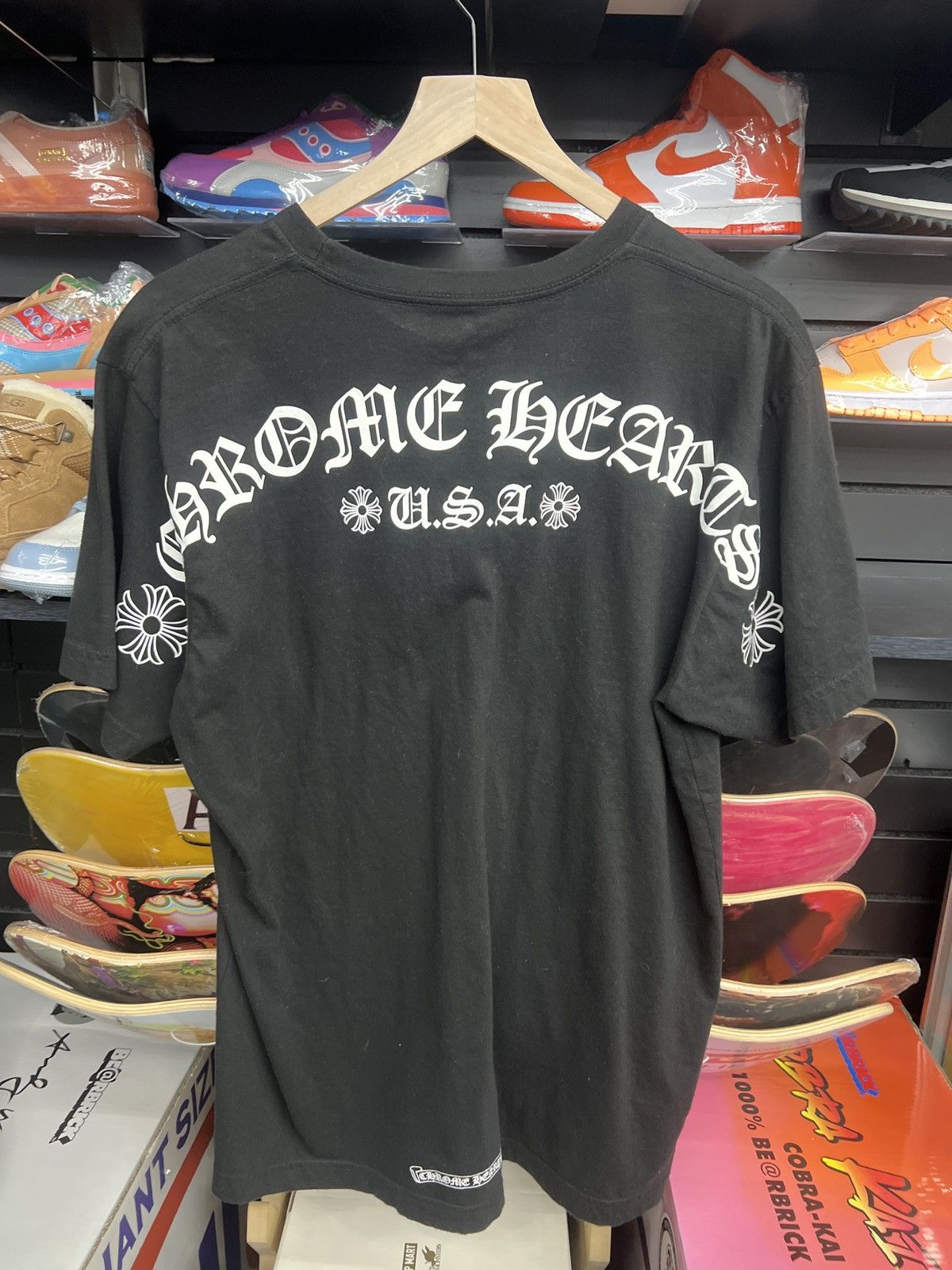 Chrome Hearts Chrome Hearts Script Logo Tee Size US L / EU 52-54 / 3 - 2 Thumbnail
