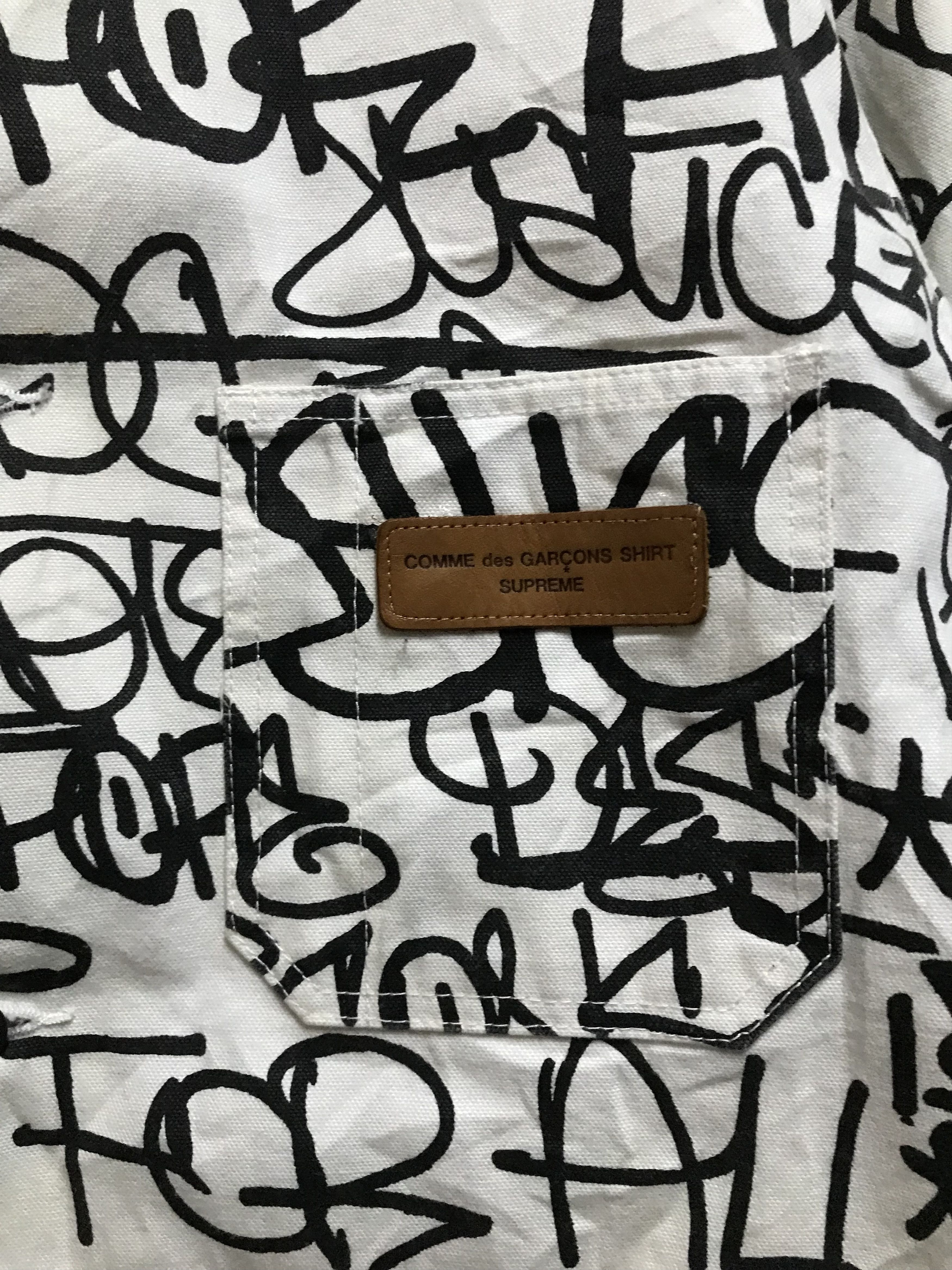 Comme des Garcons SHIRT × Supreme Supreme x Comme Des Garcons Shirt Size US L / EU 52-54 / 3 - 7 Thumbnail