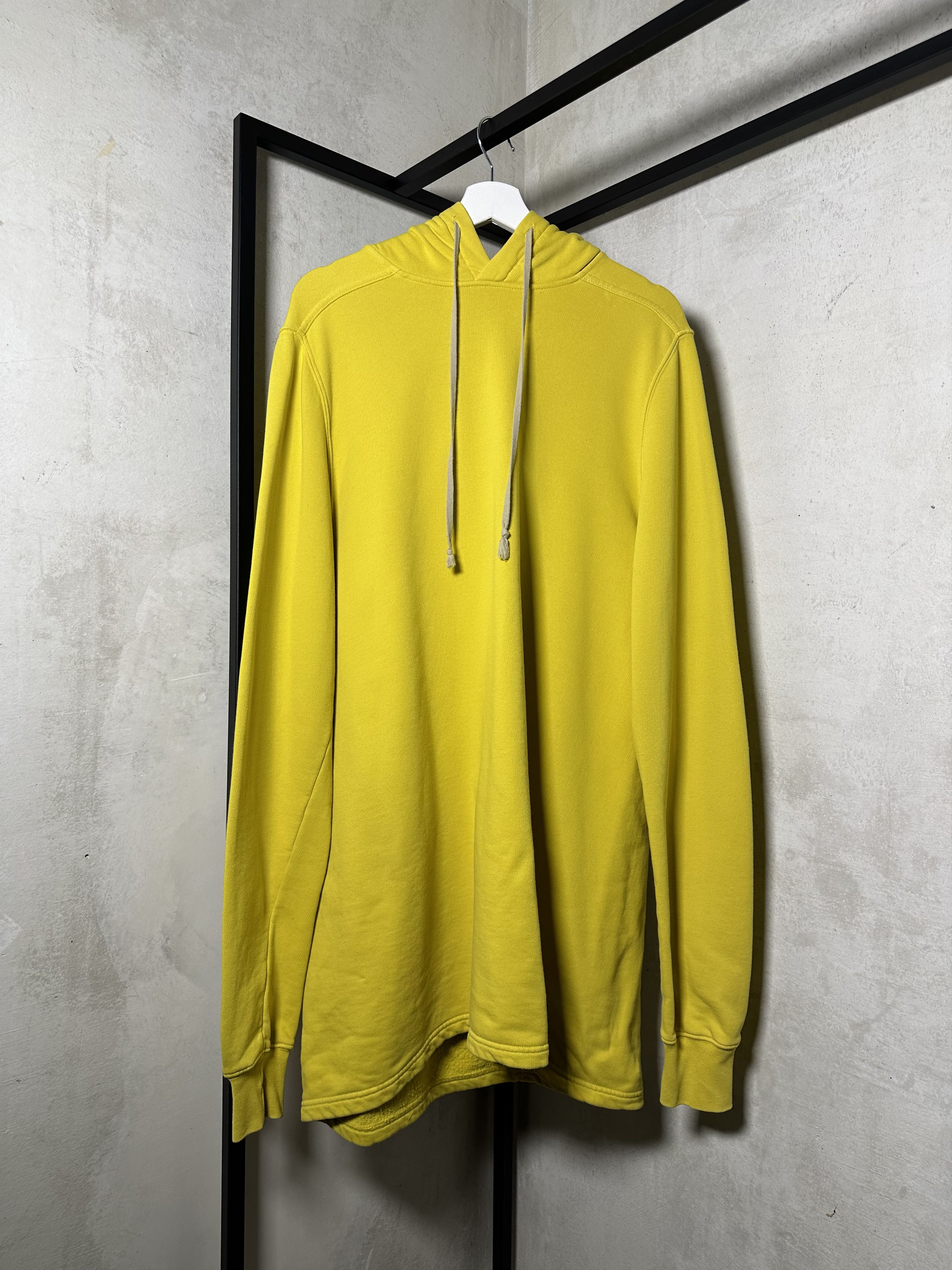 Rick Owens Drkshdw Rick Owens DRKSHDW Lemon Hoodie Size US L / EU 52-54 / 3 - 1 Thumbnail