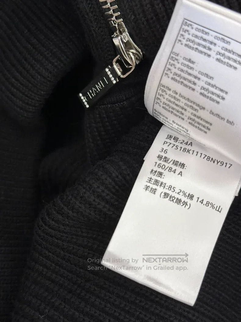 Chanel Chanel 24a black jacket Size XS / US 0-2 / IT 36-38 - 5 Thumbnail