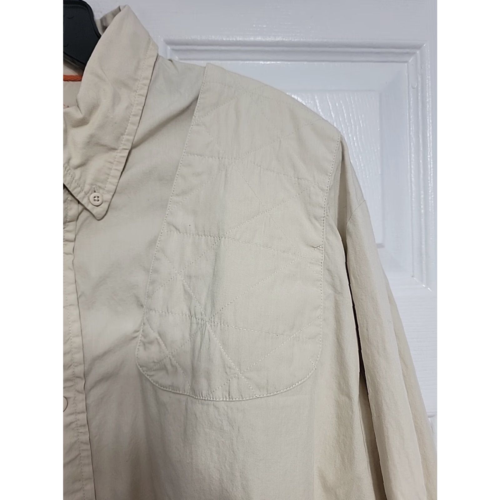 Vintage Beretta Shirt Mens 2XL Tan Button-Up Collared Outdoor Vintage Not Size US XXL / EU 58 / 5 - 4 Thumbnail