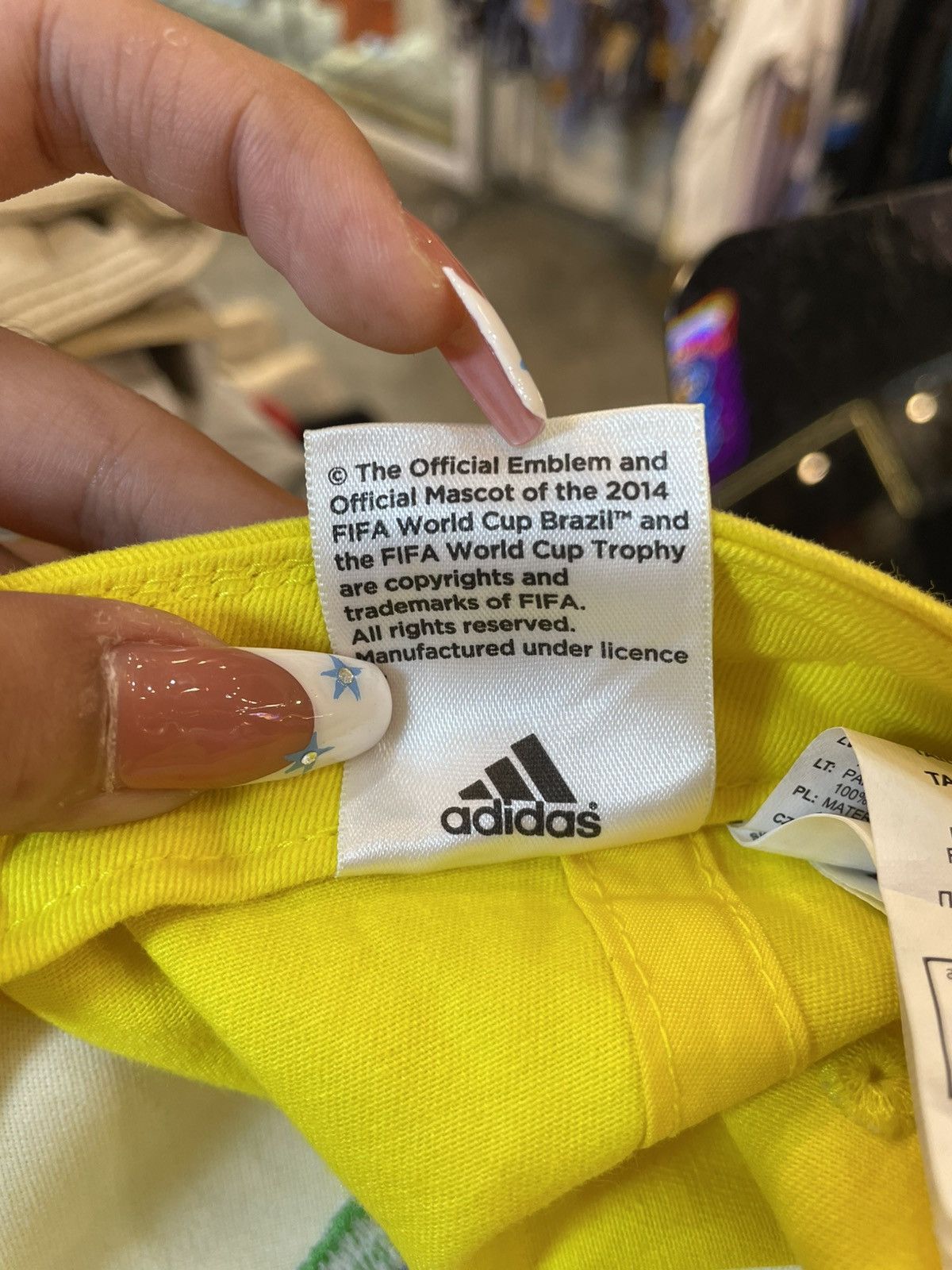 Adidas 2014 Adidas Brazill Football Cap Size ONE SIZE - 12 Thumbnail