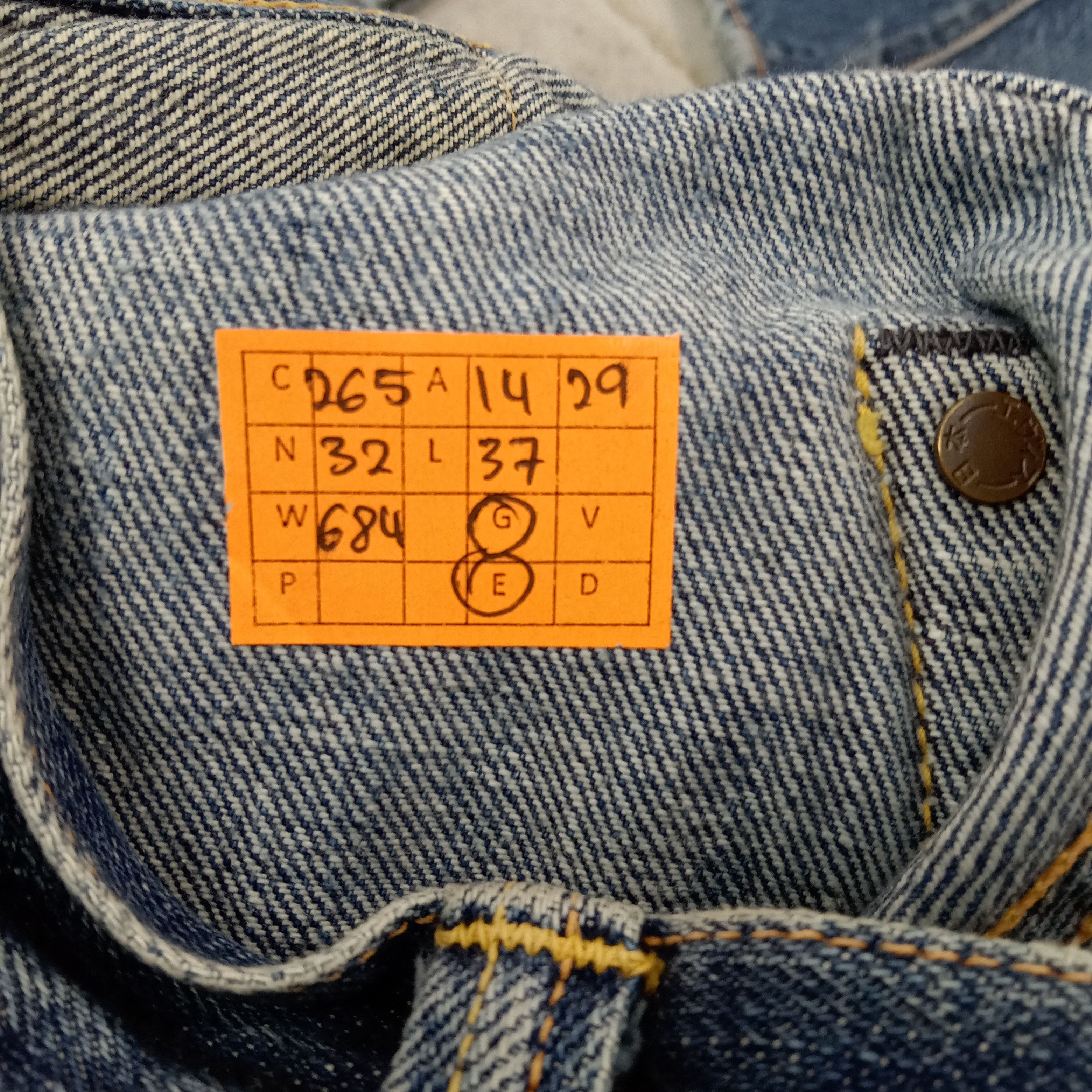 Evisu Evisu Selvedge Daicock Custom Denim Jeans C265N32 Size US 27 - 14 Thumbnail