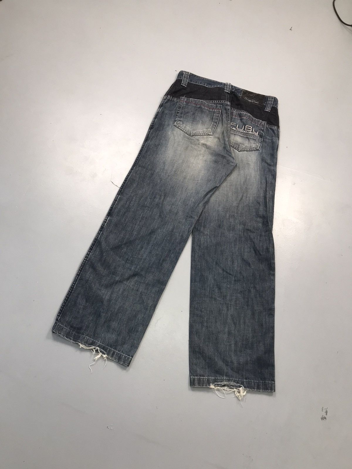 Fubu Vintage Fubu damaged denim Size US 32 / EU 48 - 8 Thumbnail