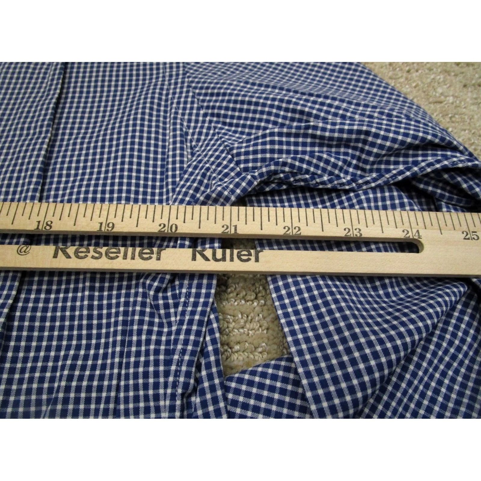 Polo Ralph Lauren Polo Ralph Lauren Shirt Men Large Blue Check Performance Long Sleeve Button Down Size US L / EU 52-54 / 3 - 5 Thumbnail
