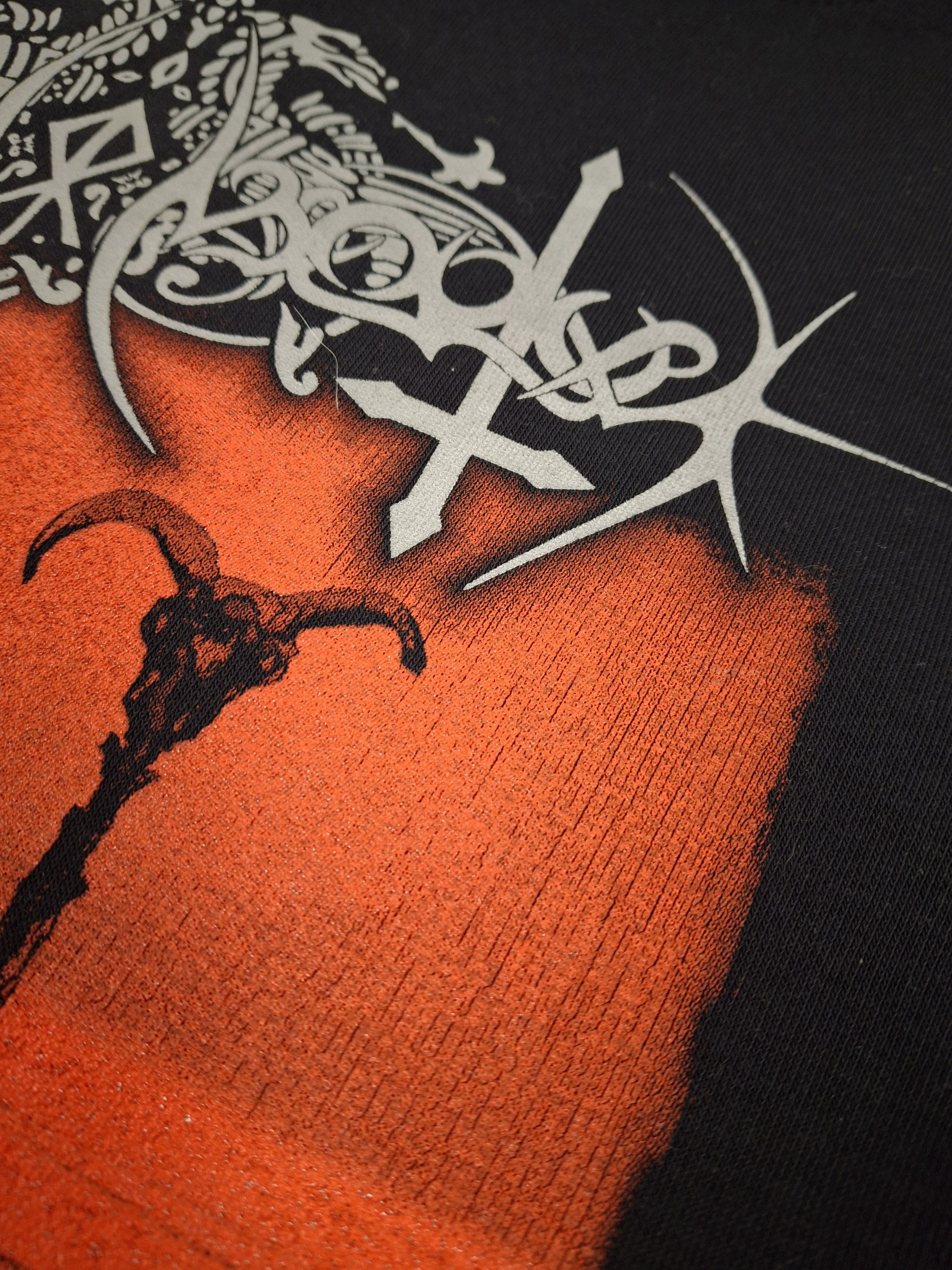 Band Tees × Vintage Nokturnal Mortum - Goat Horns original vintage hoodie 00s Size US XL / EU 56 / 4 - 4 Thumbnail