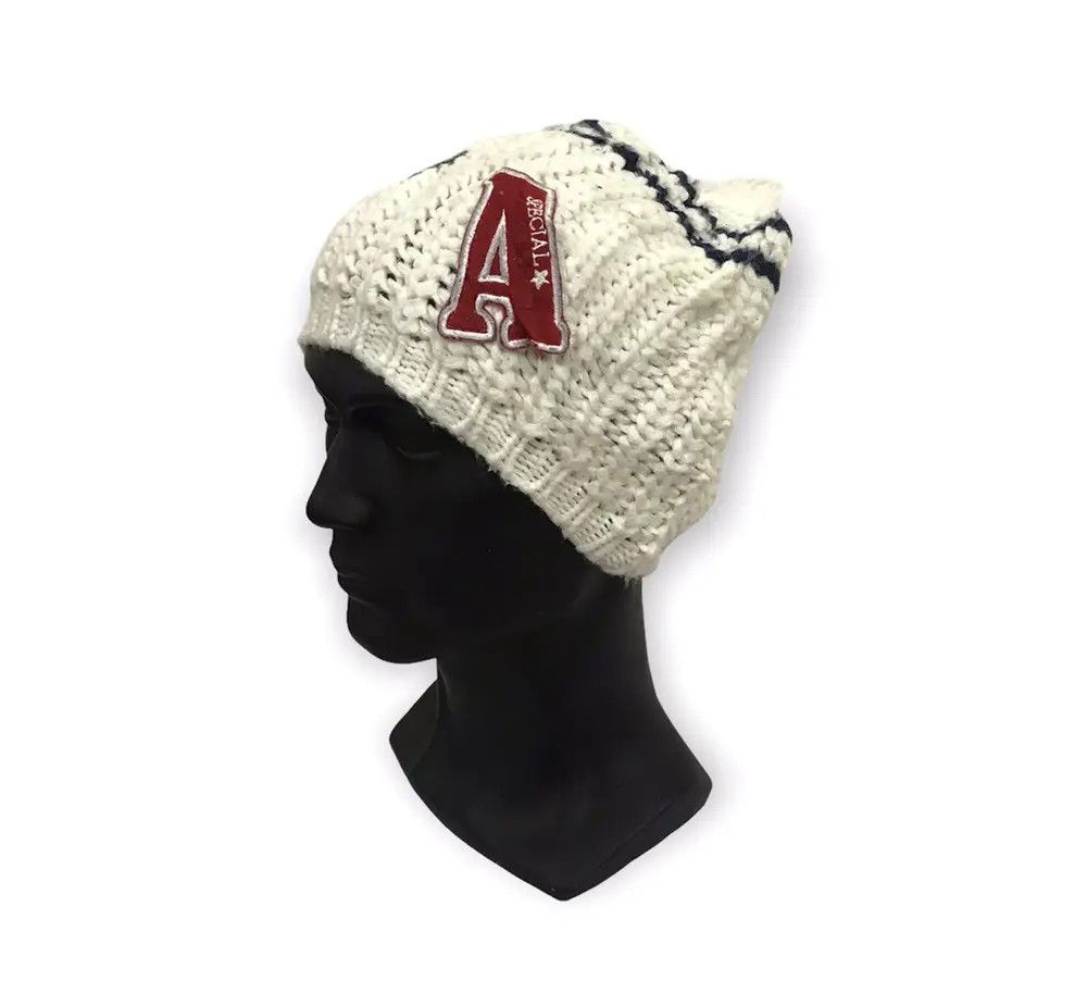 Japanese Brand Japanese Brand Aurelia Kobe Patches Knit Beanie Hat Size ONE SIZE - 2 Thumbnail