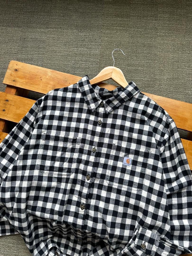 Carhartt Wip CARHARTT WIP FLANNEL SHIRT Size US XXL / EU 58 / 5 - 3 Thumbnail