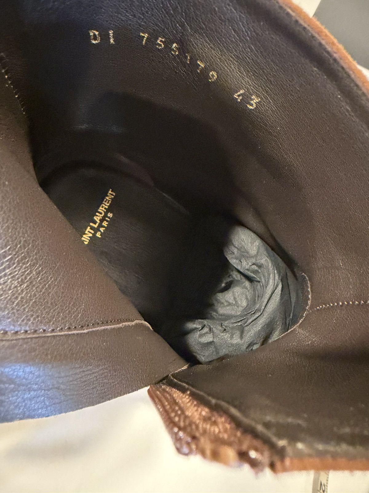 Saint Laurent Paris Saint laurent mens suede boots 43/10. $1250 Size US 10 / EU 43 - 10 Thumbnail
