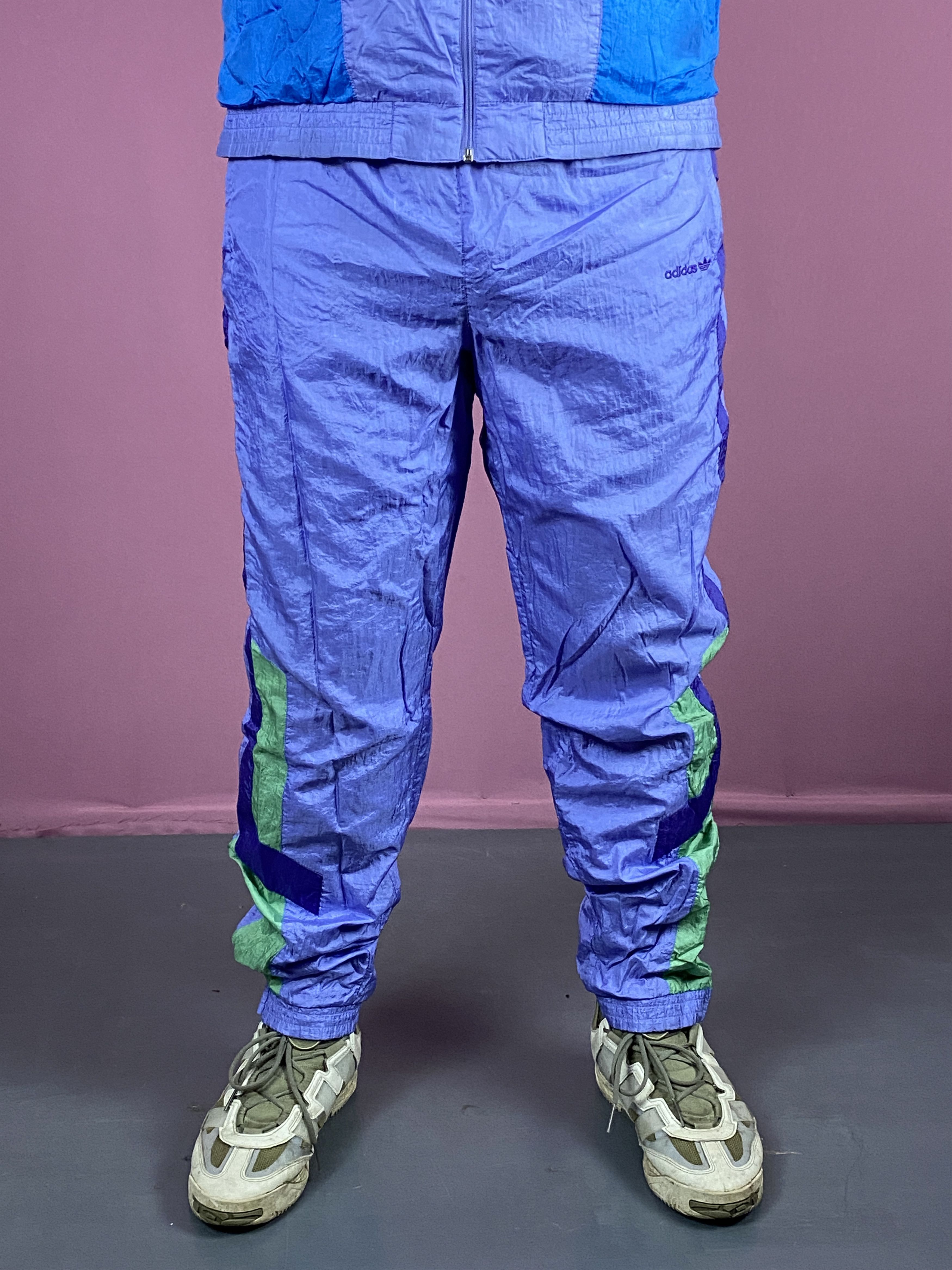 Adidas × Vintage 90s Adidas Vintage Men's Tracksuit Set - L Jacket & Pants Size US L / EU 52-54 / 3 - 5 Thumbnail
